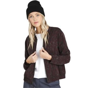 Kit and Ace Silk Nylon Reversible Bomber Jacket- size 8